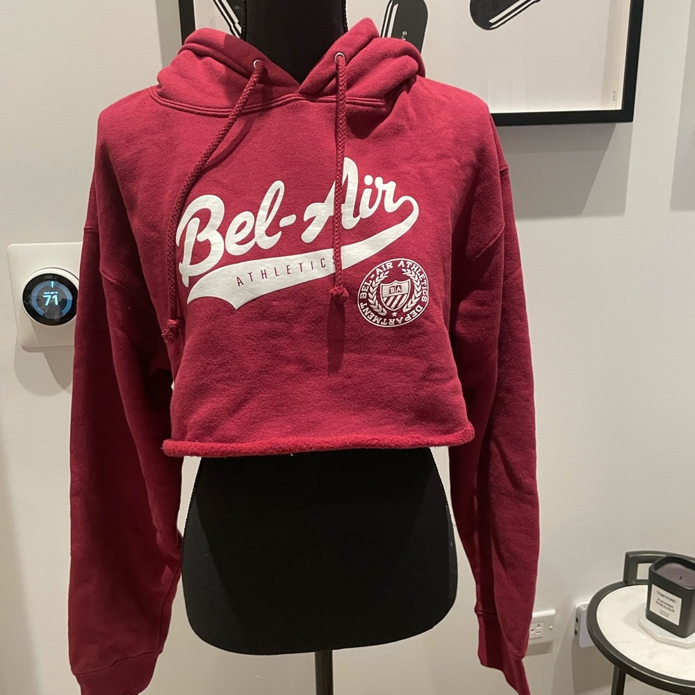 Bel air Athletics crop sweatshirt